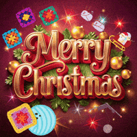 Merry Christmas Crochet GIF by TeaCosyFolk
