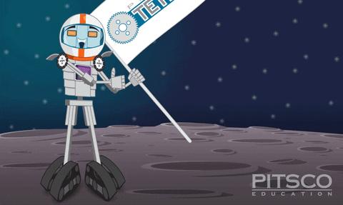 Pitscoed giphyupload mr robot moon landing tetrix GIF