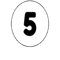 Studio Number Sticker