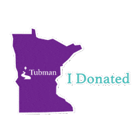 tubmanmn minnesota donate volunteer nonprofit Sticker