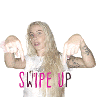 swipe up Sticker by Peg Parnevik