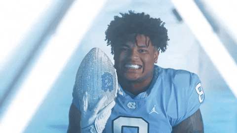 North Carolina Football GIF by UNC Tar Heels