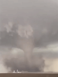 Confirmed Tornado Moves Through Farmland in Iowa