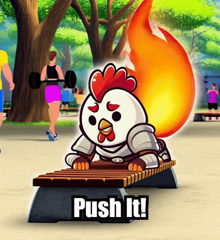 Fitness Push It GIF by Zorooster