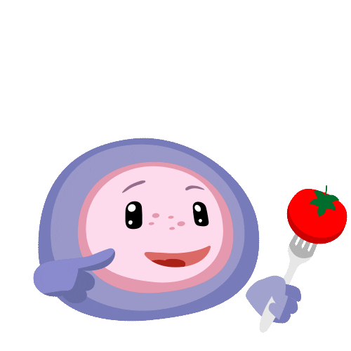 AcquaLete giphyupload yummy hungry tomato Sticker