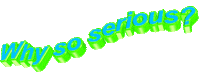Why So Serious Question Sticker by GIPHY Text
