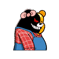 Halloween Nft Sticker by SuperRareBears