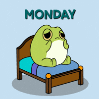 Sleepy Monday GIF by Ordinary Frends