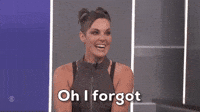 Oh I Forgot