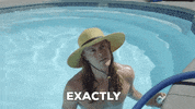therokuchannel pool roku exactly agua donkeys GIF