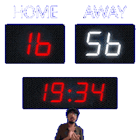 56 Away Sticker