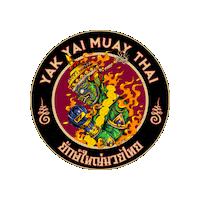 Yakyaimuaythai thailand muaythai phuket thaiboxing Sticker