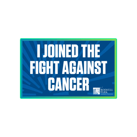 lifeatroswellpark cancer roswell fight against cancer roswell park Sticker