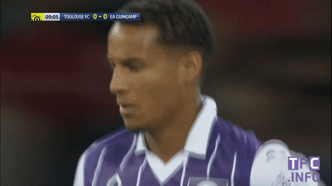 ligue 1 running GIF by Toulouse Football Club