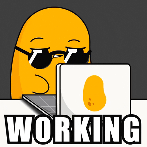 Working Work From Home GIF
