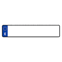 GrupoSafamotor coche matriculas matricula safamotor Sticker