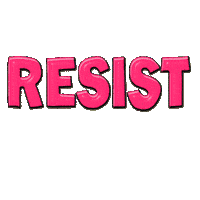 Resist Black Lives Matter Sticker by erma fiend