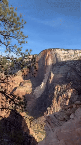 'Sounded Like Thunder': Hiking Trail Closed After Rockslide in Zion National Park