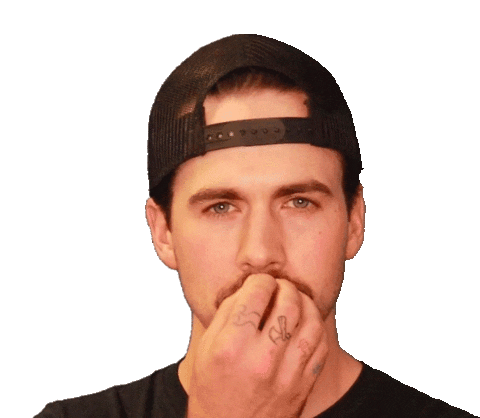 Fitness Pondering Sticker by Coach Josh