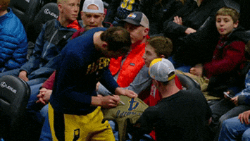 awesome bojan bogdanovic GIF by NBA