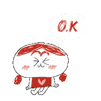 Heart Ok Sticker