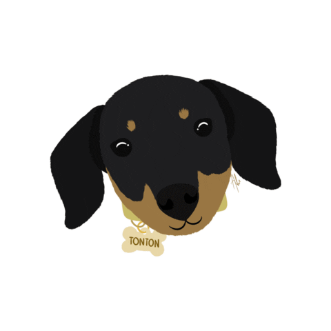 Dog Asi Sticker