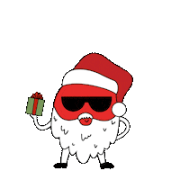 Santa Sticker