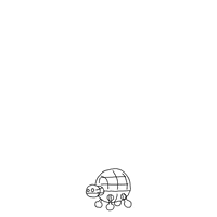 animation turtles GIF by chrisohara