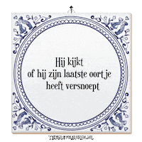 Nl Wijsheid Sticker by Tegelspreuken.nl