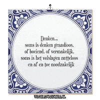 Spreuk Ontspanning Sticker by Tegelspreuken.nl