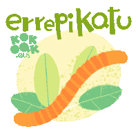 kokoakgara worm repeat euskara euskaraz Sticker