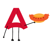 Eating Pie Sticker by AICHINGER GmbH