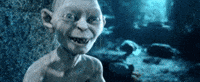 you are gollum the lord of the rings GIF