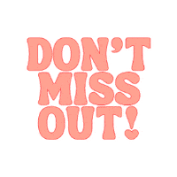 Dont Miss Out Sticker by MadidaClothing