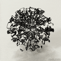 Black And White Art GIF by Pi-Slices