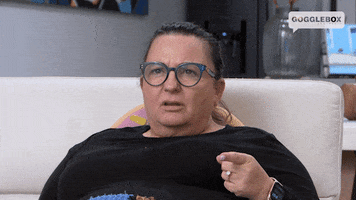 Ana Watching Tv GIF by Gogglebox Australia