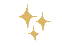 Gold Glitter Sticker