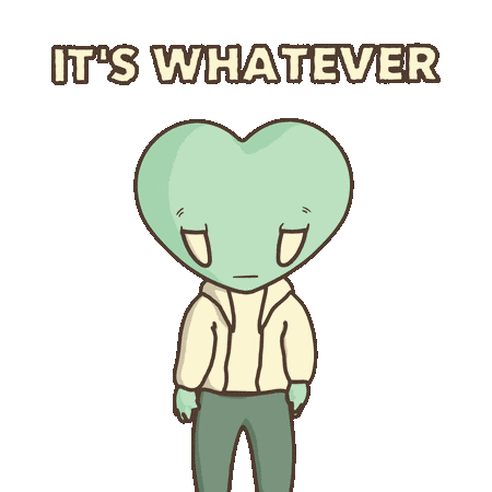 I Get It Whatever Sticker by LT3 Creations