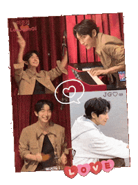 Love You Jg Sticker