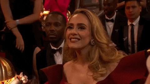 Grammy Awards Adele GIF by Recording Academy / GRAMMYs