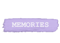Memories Sticker by Juwel-lettering