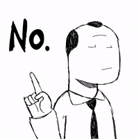 Dad No GIF by CC0 Studios