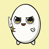 Egg Scheming GIF