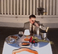 Capitol Records Eating GIF