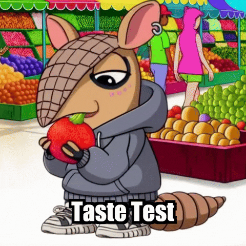 Foodie Armadillo GIF by Chillo Dillo