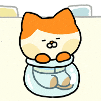 Tired Cat GIF by LINE FRIENDS
