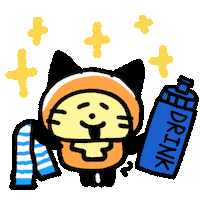応援 がんばれ Sticker by mmhn