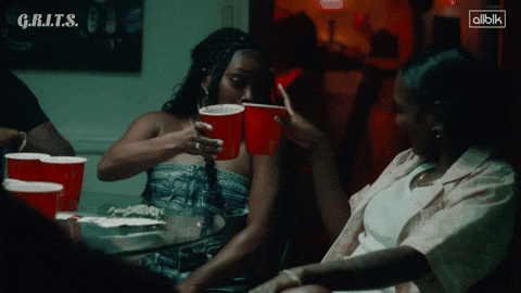 Cheers Grits GIF by ALLBLK