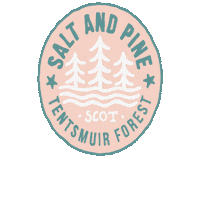SaltandPine saltand salt and pine saltpine salt pine Sticker