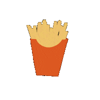 Pommes Frites Hug Sticker